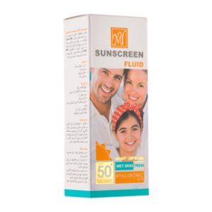 ضد آفتاب فلوئید مای مدل هیالورونیک اسید SPF50 -جعبه